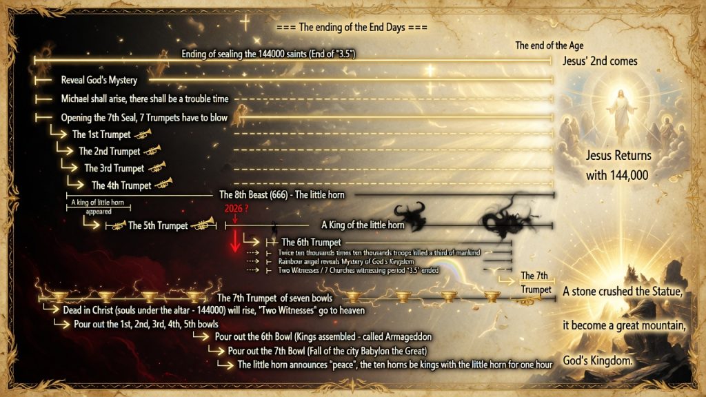 The ending of the end days timeline